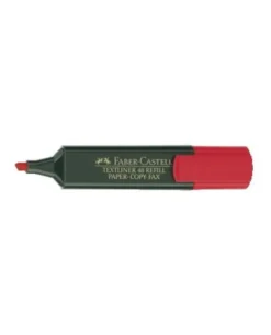 Överstrykningspenna Faber Castell Mörkrosa