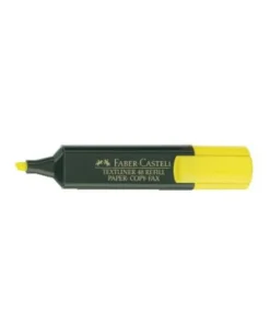 Överstrykningspenna Faber Castell Gul
