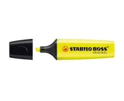 Överstrykningspenna Stabilo Boss Gul