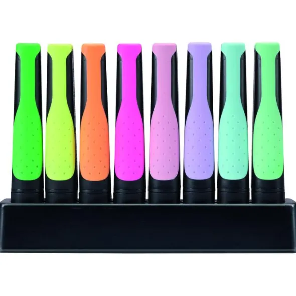Överstrykningspenna Stabilo Green Boss Deskset 8/fp