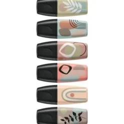 Överstrykningspenna Stabilo Boss Mini Naturevibes 6-pack
