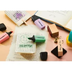Överstrykningspenna Stabilo Boss Mini Pastell 5-pack