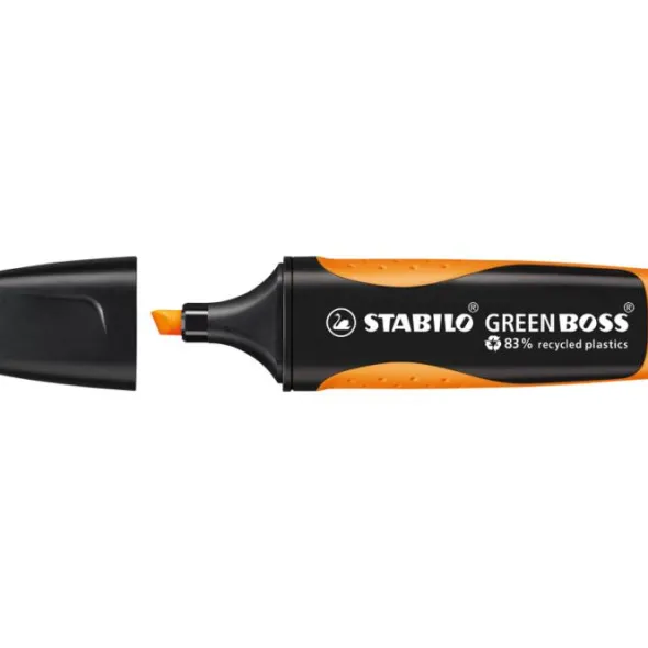 Överstrykningspenna Stabilo Green Boss Orange
