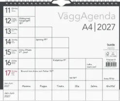 Väggagenda A4 2027