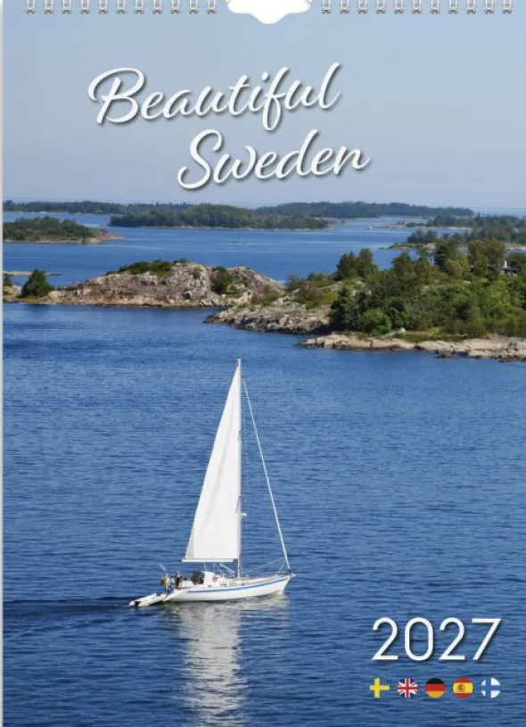 Väggkalender Beautiful Sweden 2027
