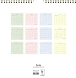 Väggkalender Color 2027
