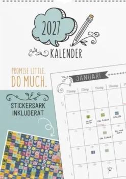 Väggkalender Doodle 2027