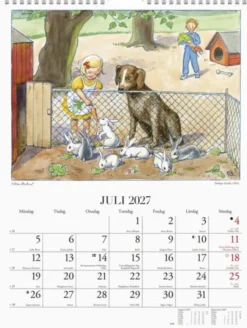 Väggkalender Elsa Beskow 2027