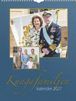 Väggkalender Kungafamiljen 2027