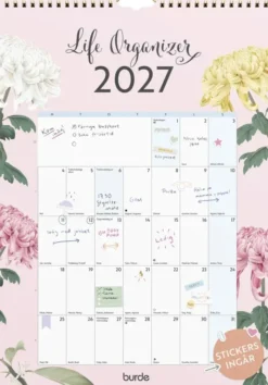 Väggkalender Life Organizer 2027