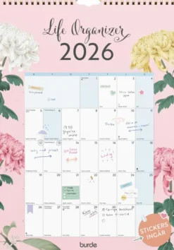 Väggkalender Life Organizer 2026
