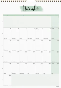 Väggkalender Life Organizer 2026