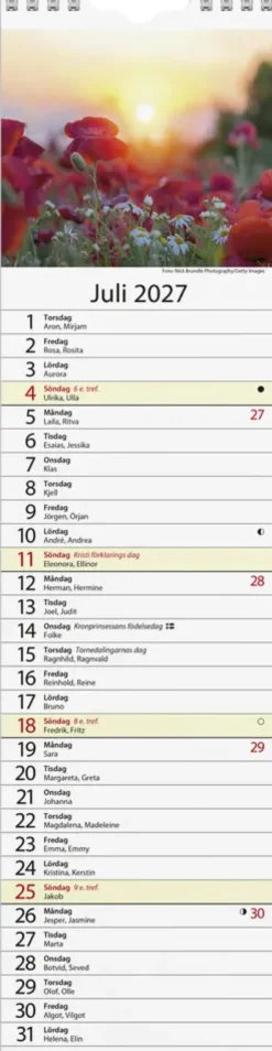 Väggkalender Lilla Hemkalendern 2027