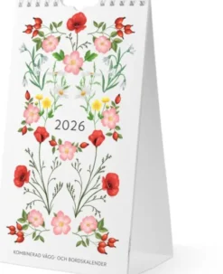Väggkalender Mini Duo 2026