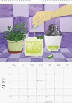 Väggkalender Posters Drinkar 2027