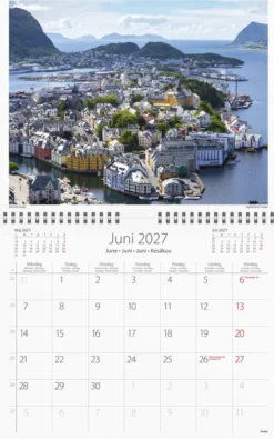 Väggkalender Scandinavia 2027