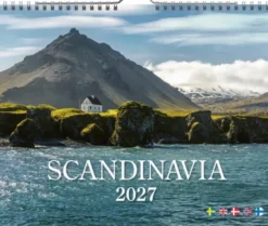 Väggkalender Scandinavia 2027