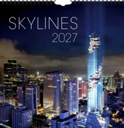 Väggkalender Skylines 2027