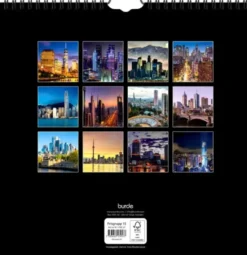 Väggkalender Skylines 2027
