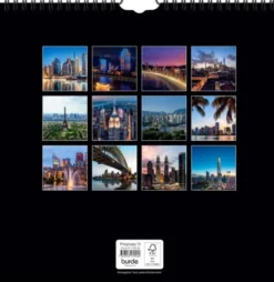 Väggkalender Skylines 2026