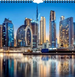 Väggkalender Skylines 2026