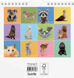 Väggkalender Sötnosar 2026
