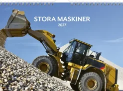 Väggkalender Stora Maskiner 2027