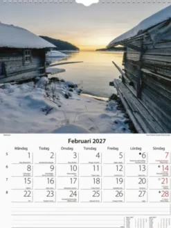 Väggkalender Svenska kusten 2027