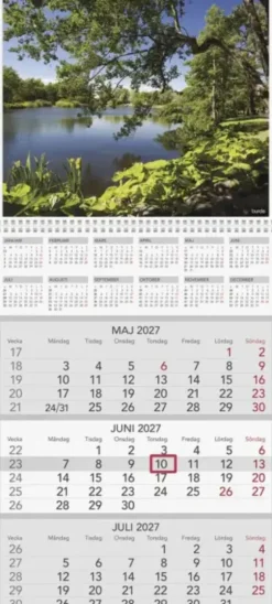 Väggkalender Trebello 2027