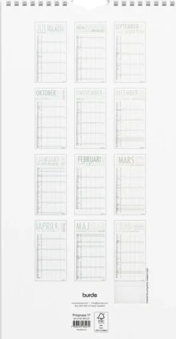 Väggkalender TrendArt 2026-2027