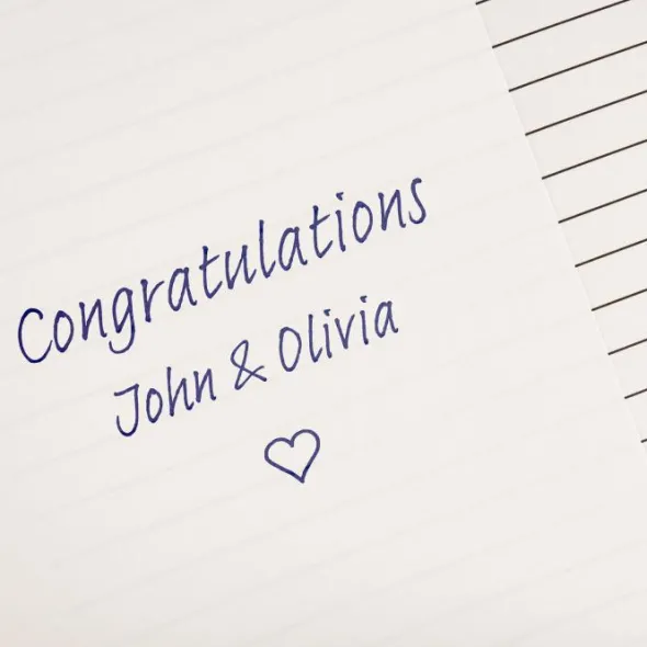 Wedding Journal Offwhite
