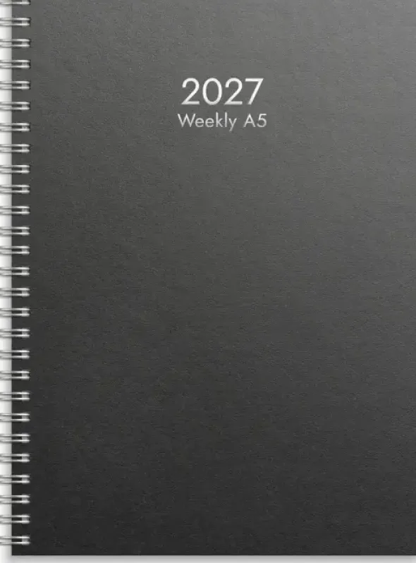 Weekly A5 kalenderrefill 2027