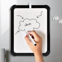 Whiteboardtavla Svart Ram 22x30cm