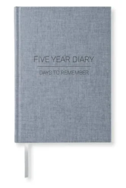 5 Year Journal A5 Denim