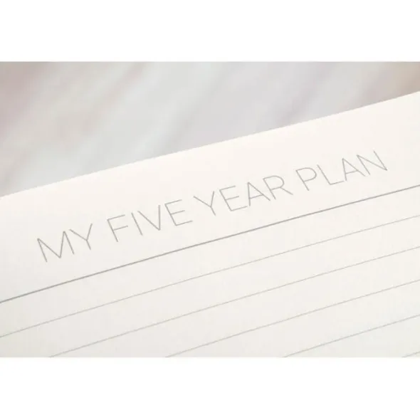 5 Year Journal A5 Green Leaf