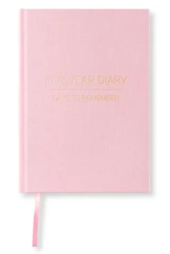 5 Year Journal A5 Tea Rose