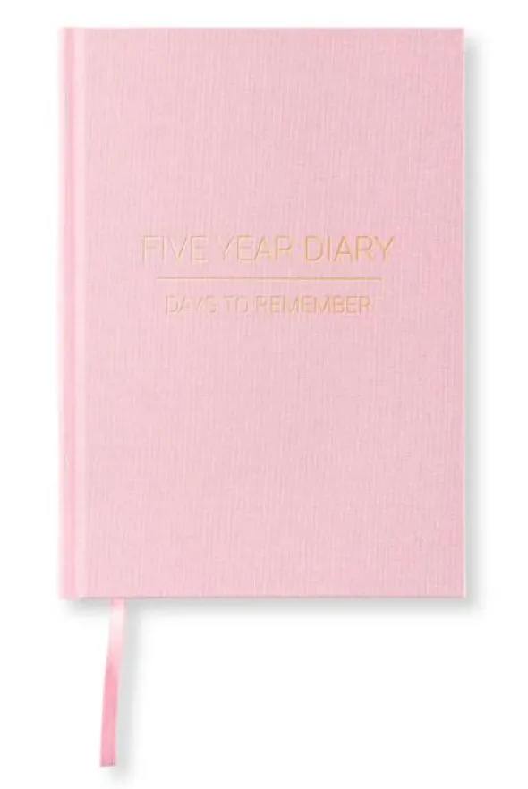 5 Year Journal A5 Tea Rose